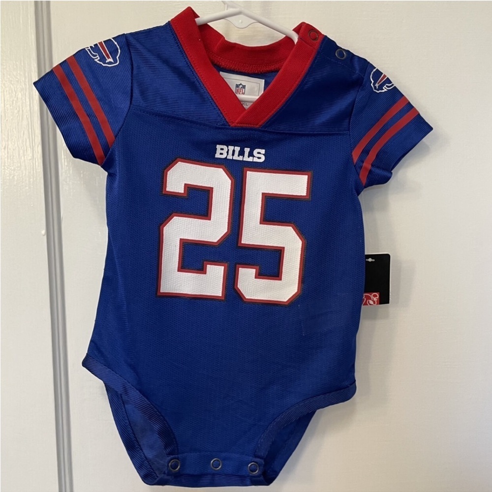 Buffalo Bills NFL Jersey LeSean McCoy #25 Bodysuit Onesie NWT